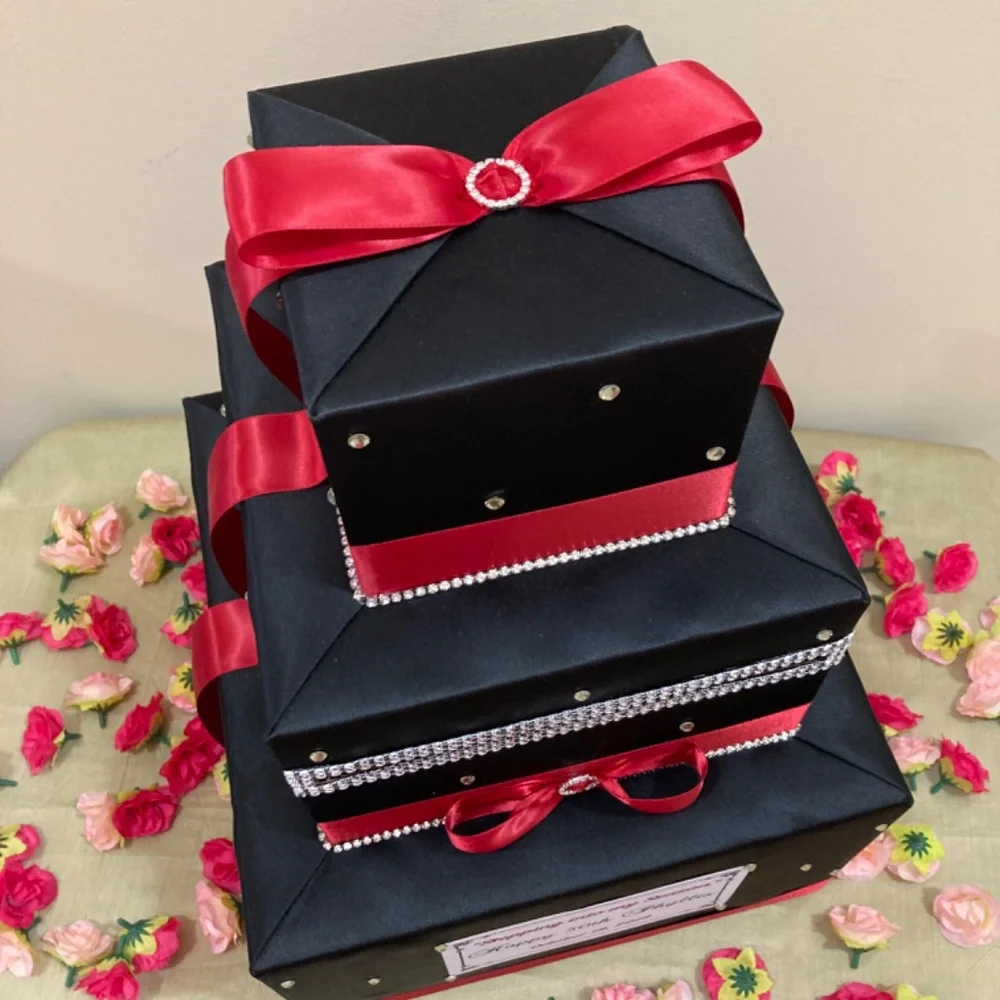 3 Tiered Card Box/Money Holder 12